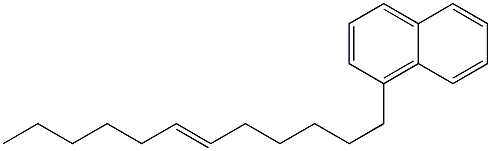 1-(6-Dodecenyl)naphthalene 结构式