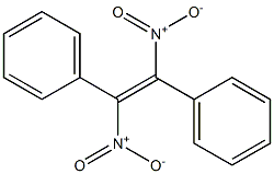 (E)-1,2-Diphenyl-1,2-dinitroethene 结构式