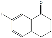 7-fluoro-3,4-dihydronaphthalen-1(2H)-one 结构式