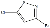 3-bromo-5-chloroisothiazole 结构式