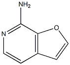 7-氨基呋喃[2,3-C]并吡啶 结构式