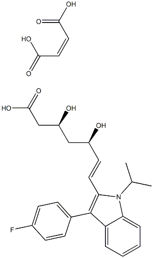 马来酸氟伐沙明 结构式