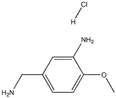 5-(AMinoMethyl)-2-Methoxyaniline hydrochloride 结构式