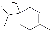 (-)-1-异丙基-4-甲基-3-环己烯-1-醇 结构式