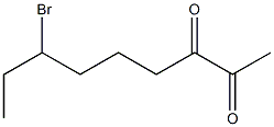 7-溴-2,3,吲哚二酮 结构式