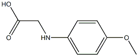 4-甲氧基-DL-苯甘氨酸 结构式