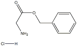 L-甘氨酸苄酯盐酸盐 结构式