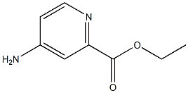 4-氨基吡啶-2-甲酸乙酯 结构式