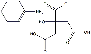 环己烯胺柠檬酸盐 结构式