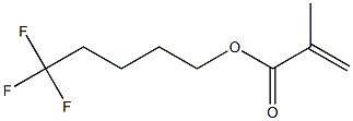 甲基丙烯酸三氟戊酯 结构式