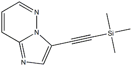 3-[2-(三甲基硅基)乙炔基]-咪唑并[1,2-B]哒嗪 结构式