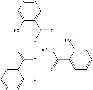 Ferric salicylate test solution(ChP) 结构式