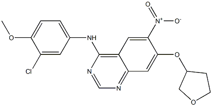 阿法替尼中间体4杂质3 结构式