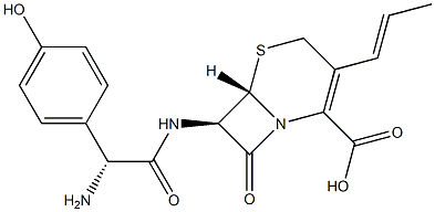 头孢丙烯EP杂质I 结构式