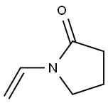 N-乙烯-2-吡咯烷酮 标准品 结构式
