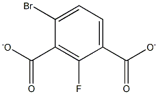 2-氟-4-溴间苯二甲醚 结构式