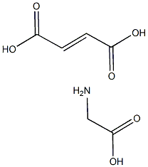 甘氨酸富马酸盐 结构式