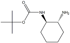 TERT-BUTYL (1R,2R)-2-AMINOCYCLOHEXYLCARBAMATE 结构式