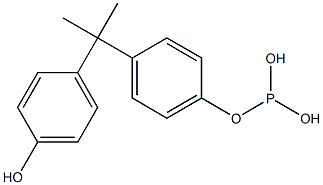亚磷酸双酚A酯 结构式