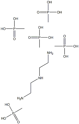 二乙烯三胺五甲叉膦酸钠 结构式