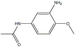 2-甲氧基-5-乙酰氨基苯胺 结构式