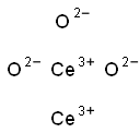 氧化铈抛光粉 结构式