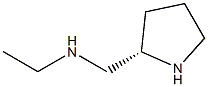 S-(-)N-乙基-2-氨甲基吡咯烷 结构式