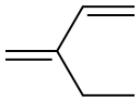 3-Methylene-1-pentene. 结构式