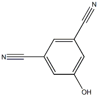 3,5-DICYANOPHENOL 结构式