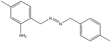 邻氨基偶氮二甲苯 结构式