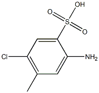 3-胺-6-氯【草(之上)+叨】-4-磺酸 结构式
