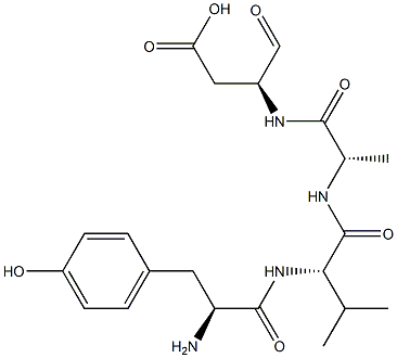 tyrosyl-valyl-alanyl-aspartal 结构式