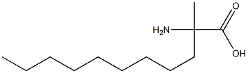 2-methyl-2-amino-undecanoic acid 结构式