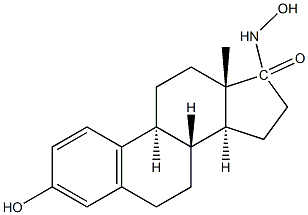 estrone-17-hydroxylamine 结构式