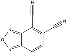 4,5-DICYANOBENZOFURAZAN 结构式
