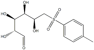 6-TOSYL-6-DEOXYGALACTOSE 结构式