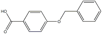 4-(benzyloxy)benzenecarboxylic acid 结构式