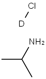 iso-Propylamine-D9Cl 结构式