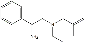 (2-amino-2-phenylethyl)(ethyl)(2-methylprop-2-en-1-yl)amine 结构式