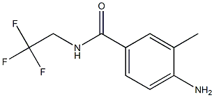 4-amino-3-methyl-N-(2,2,2-trifluoroethyl)benzamide 结构式