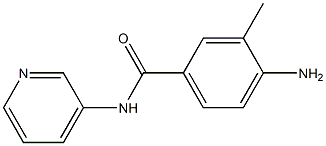 4-amino-3-methyl-N-pyridin-3-ylbenzamide 结构式