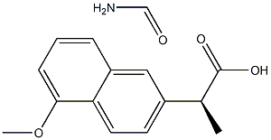 NAPROXEN METHEYL AMIDE 结构式