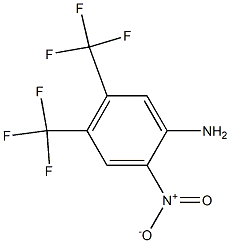 2-nitro-4,5-bis(trifluoromethyl)aniline 结构式