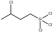 Silane, trichloro(3-chlorobutyl)- 结构式