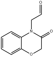 2-(3-oxo-3,4-dihydro-2H-1,4-benzoxazin-4-yl)acetaldehyde 结构式