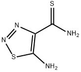 1,2,3-Thiadiazole-4-carbothioamide, 5-amino- 结构式