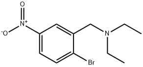 (2-Bromo-5-nitrobenzyl)-diethylamine 结构式