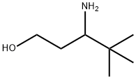 3-氨基-4,4-二甲基-1-戊醇 结构式