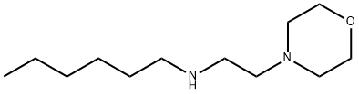 己基[2-(吗啉-4-基)乙基]胺 结构式