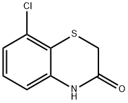 8-chloro-2H-1,4-Benzothiazin-3(4H)-one 结构式